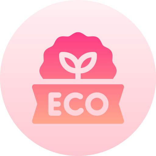 eco Basic Gradient Circular Icône