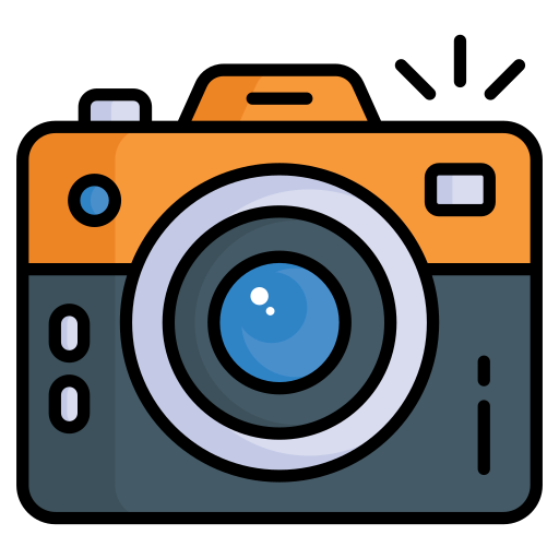カメラ Generic color lineal-color icon