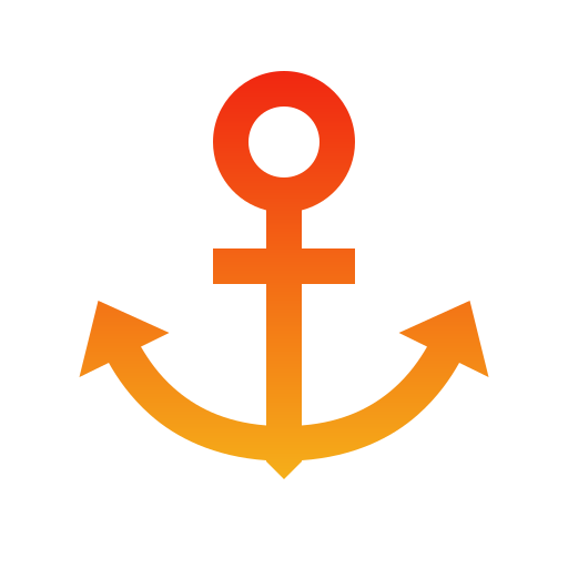 Anchor Generic Gradient icon