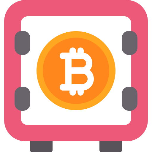 bitcoin-opslag Generic Flat icoon