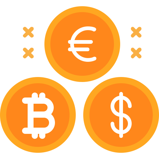 Cryptocurrency Generic Flat icon