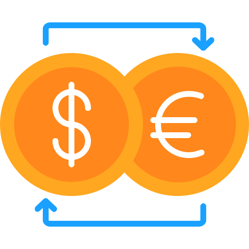 Currency Exchange Generic Flat icon