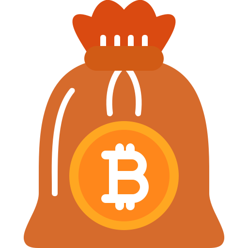 worek bitcoinów Generic Flat ikona