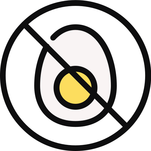 계란 없음 Generic color lineal-color icon