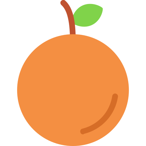 Апельсин Generic color fill иконка