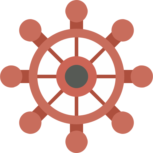船のホイール Generic Flat icon