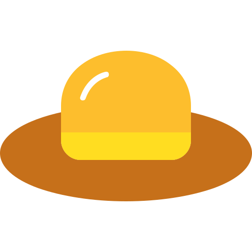 chapeau Generic Flat Icône