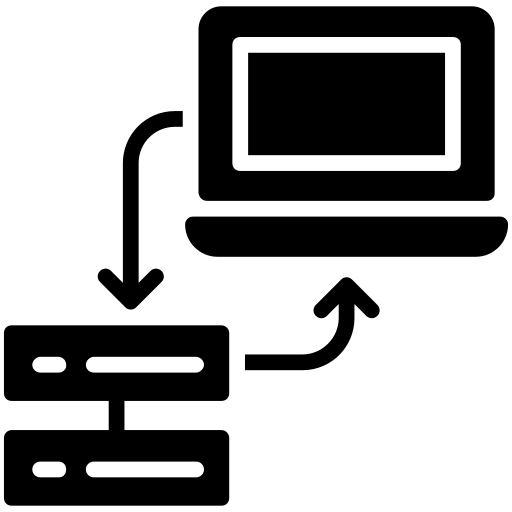 netwerkserver Generic Glyph icoon