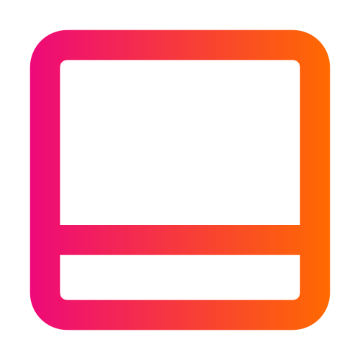 spód Generic gradient outline ikona