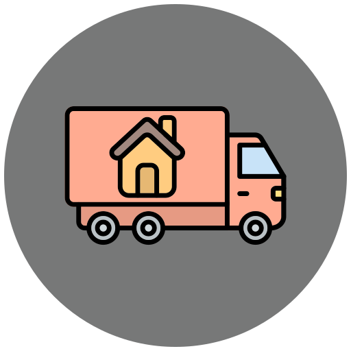Mover truck Generic color lineal-color icon