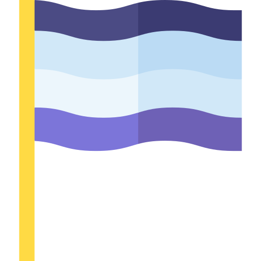 asexuell Basic Straight Flat icon