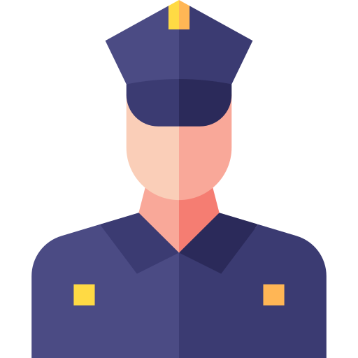 Полиция Basic Straight Flat иконка
