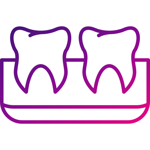 diente Generic gradient outline icono