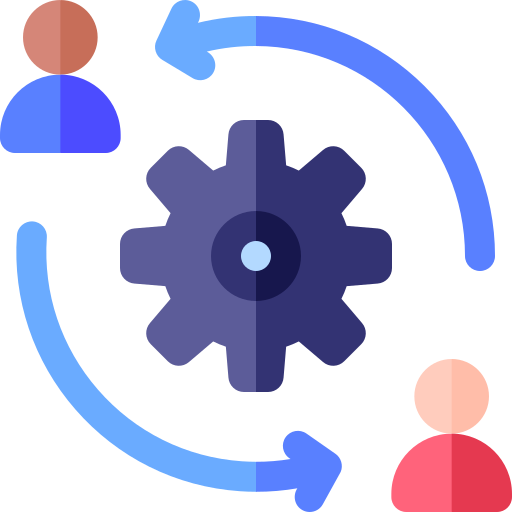 Integration Basic Rounded Flat icon