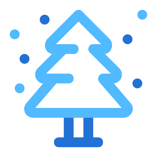 Pine tree Generic color outline icon