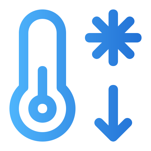 thermometer Generic gradient outline icon