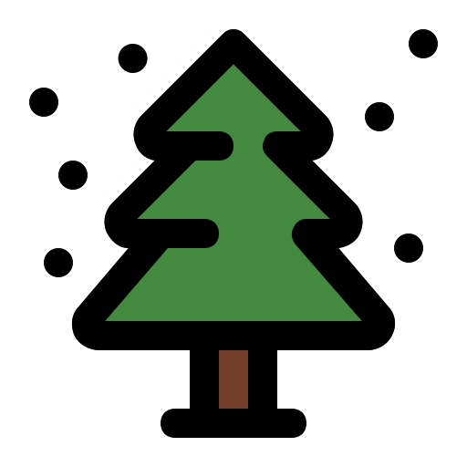 소나무 Generic color lineal-color icon