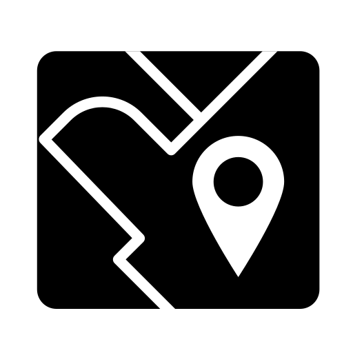 GPS Generic black fill icon