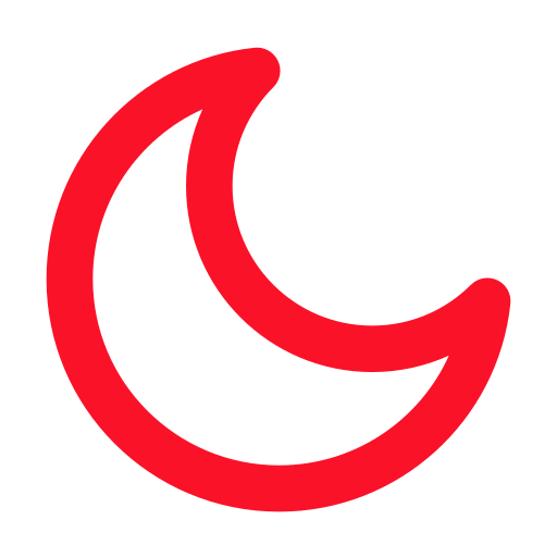 Crescent moon Generic color outline icon