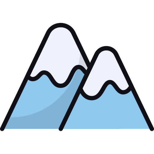 Горы Generic color lineal-color иконка