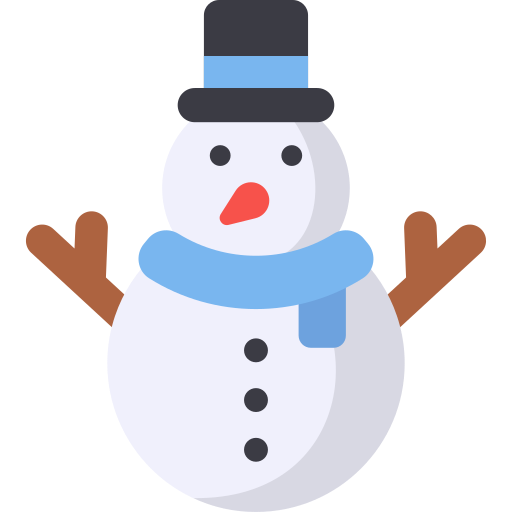 monigote de nieve Generic color fill icono
