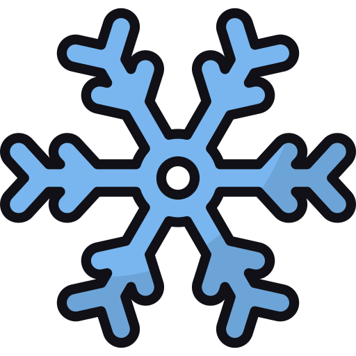 płatek śniegu Generic color lineal-color ikona