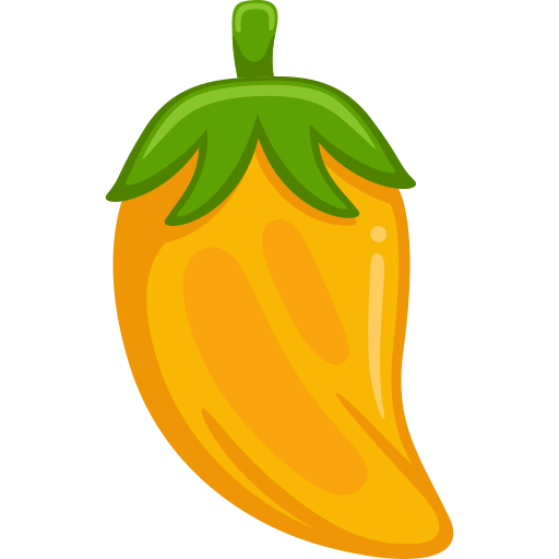 Yellow chili pepper Generic color fill icon