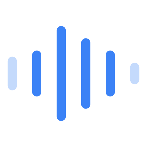 Audio Generic Blue icon