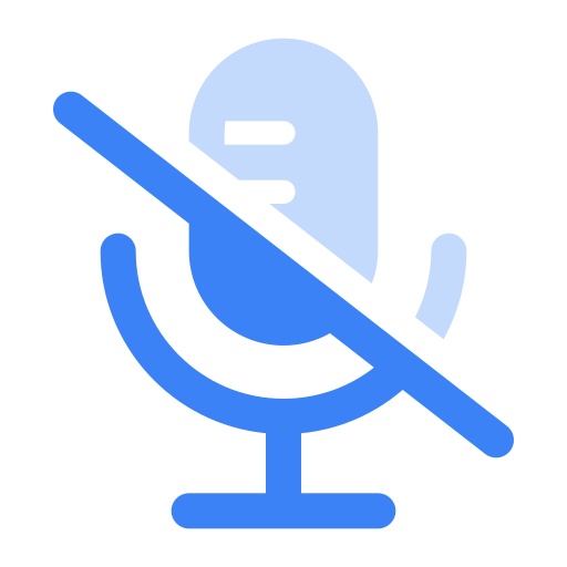 Mic Generic Blue icon