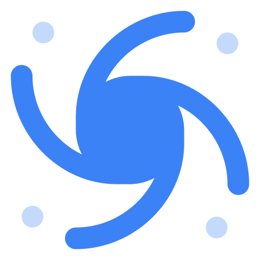 schwarzes loch Generic Blue icon