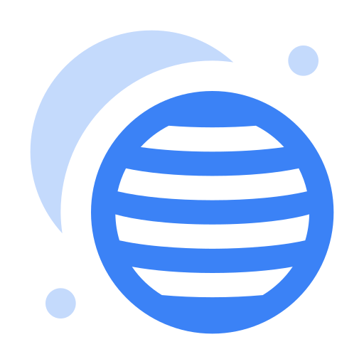 Planets Generic Blue icon
