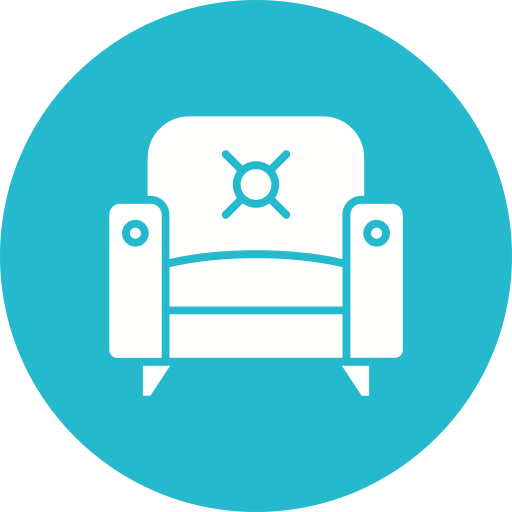 Armchair Generic color fill icon