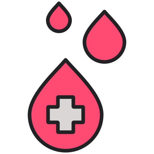 kropla krwi Generic color lineal-color ikona