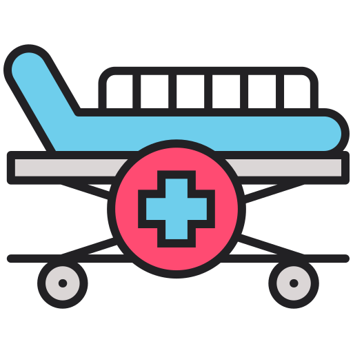 Stretcher Generic color lineal-color icon