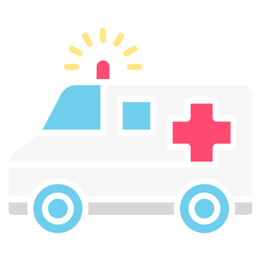 Ambulance Generic color fill icon