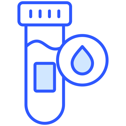 Blood Test Generic color lineal-color icon