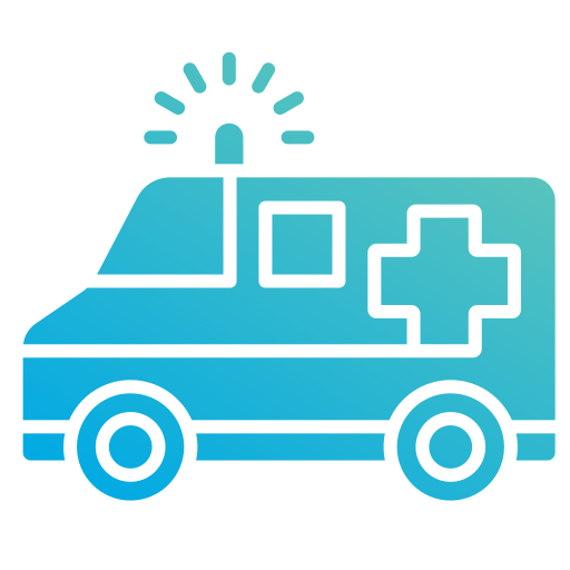 ambulanza Generic gradient fill icona