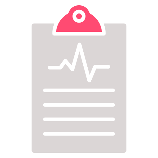 Clinic history Generic color fill icon