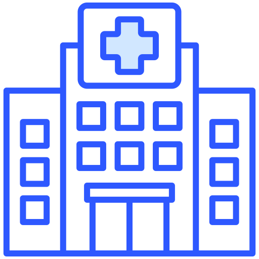 krankenhausgebäude Generic color lineal-color icon