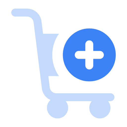 winkelwagen Generic Blue icoon