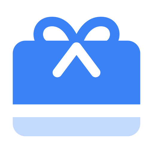 cadeaukaart Generic Blue icoon