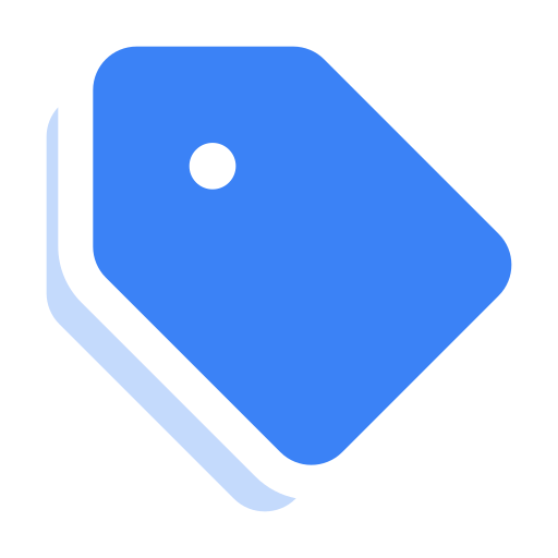 태그 Generic Blue icon