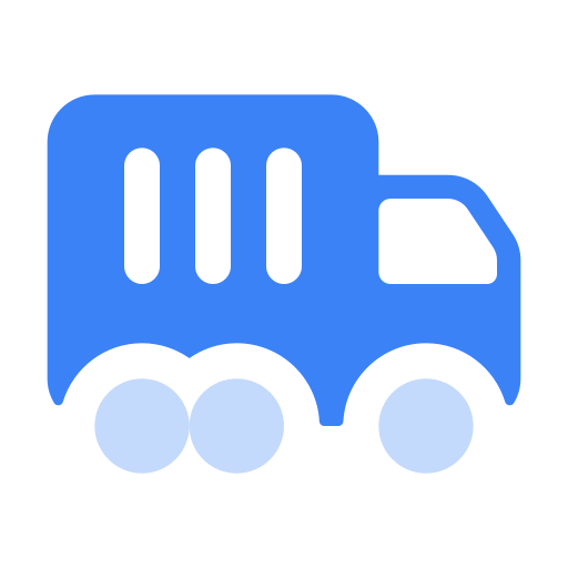 camión Generic Blue icono