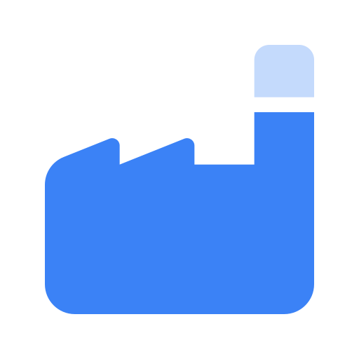 fabriek Generic Blue icoon