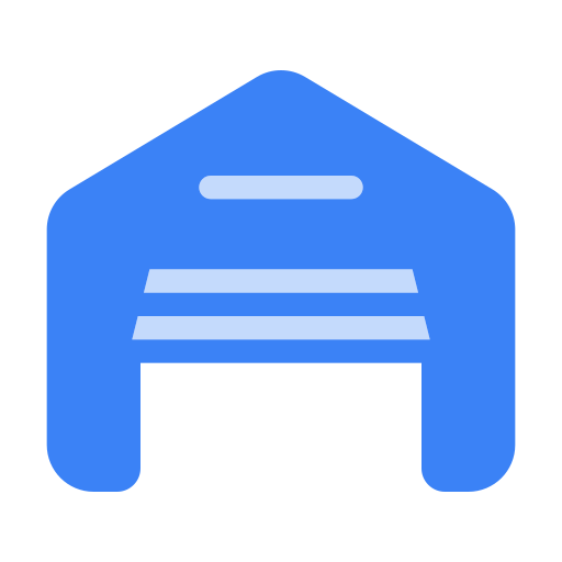 garage Generic Blue Icône
