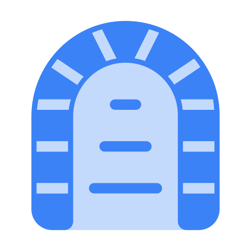 Tunnel Generic Blue icon