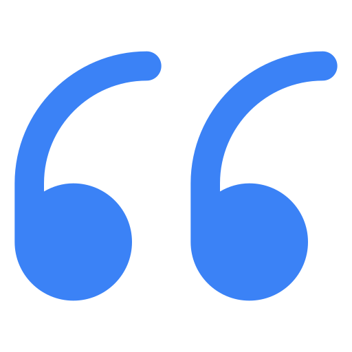 인용문 Generic Blue icon