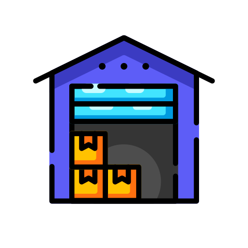 Warehouse Generic Outline Color icon