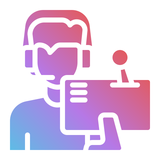 Streamer Generic Flat Gradient icon