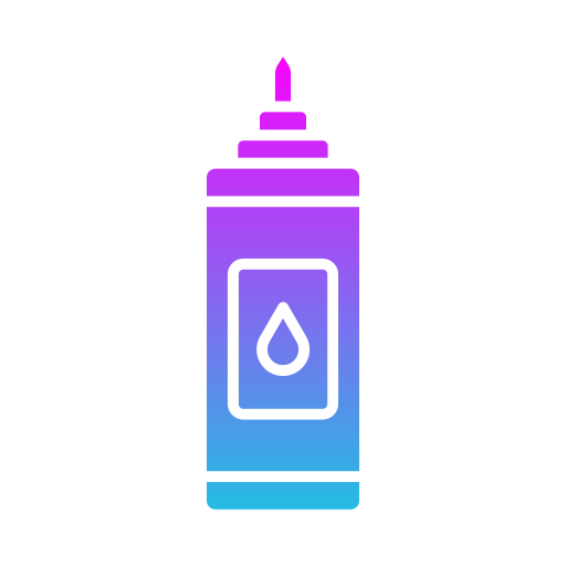 líquido corrector Generic gradient fill icono